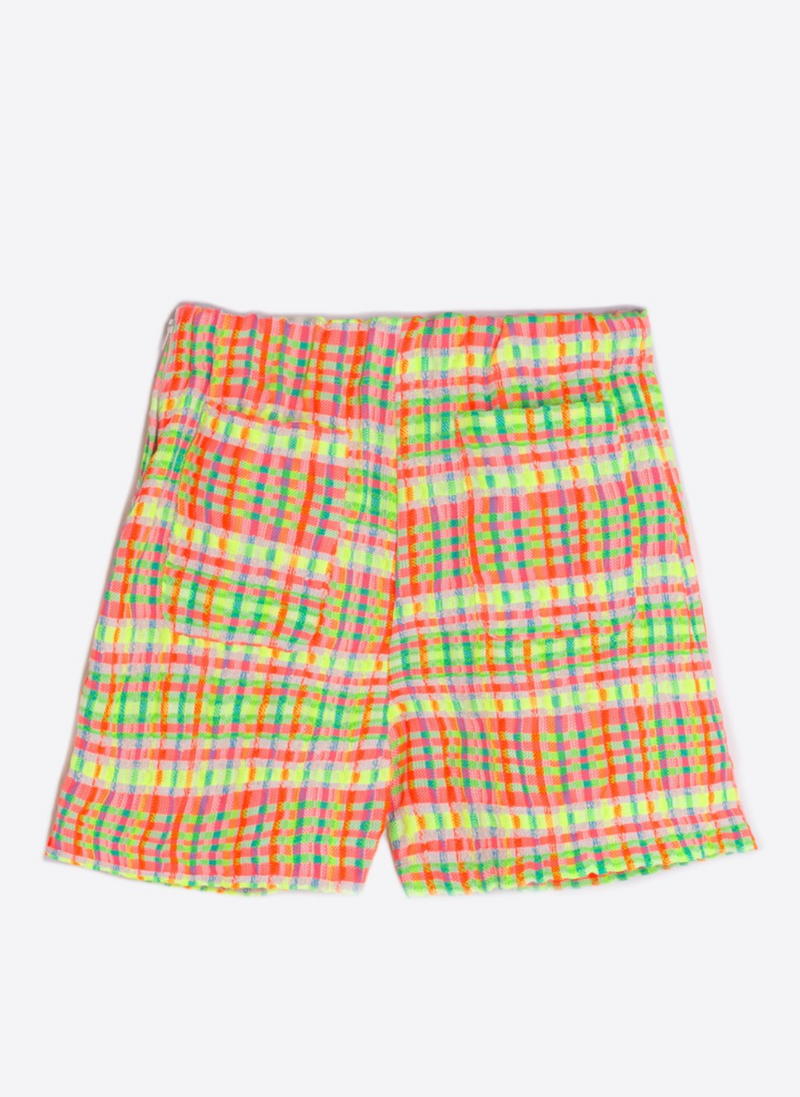 Neon Stripe Shorts
