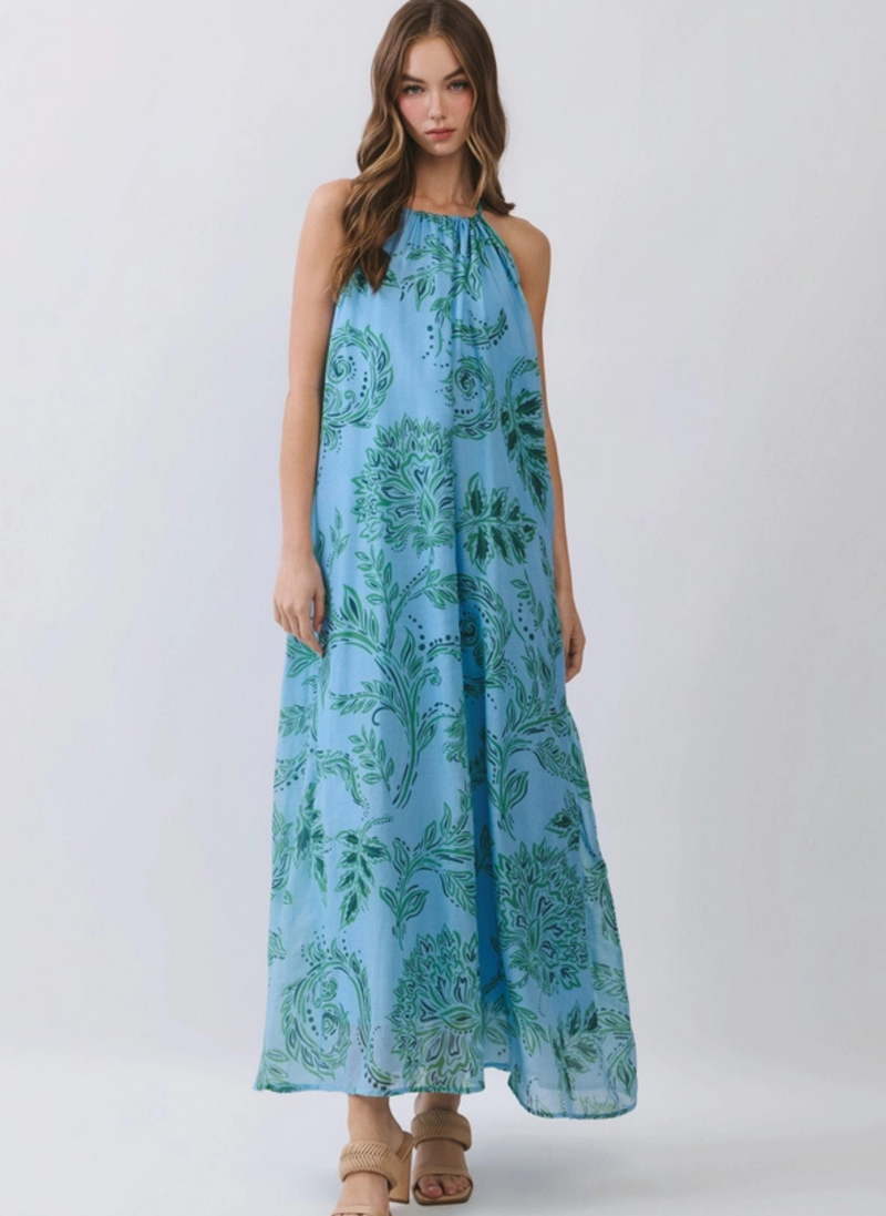 Riveria Swirl Maxi Dress Just the Thing Riveria Swirl Maxi Dress Just the Thing