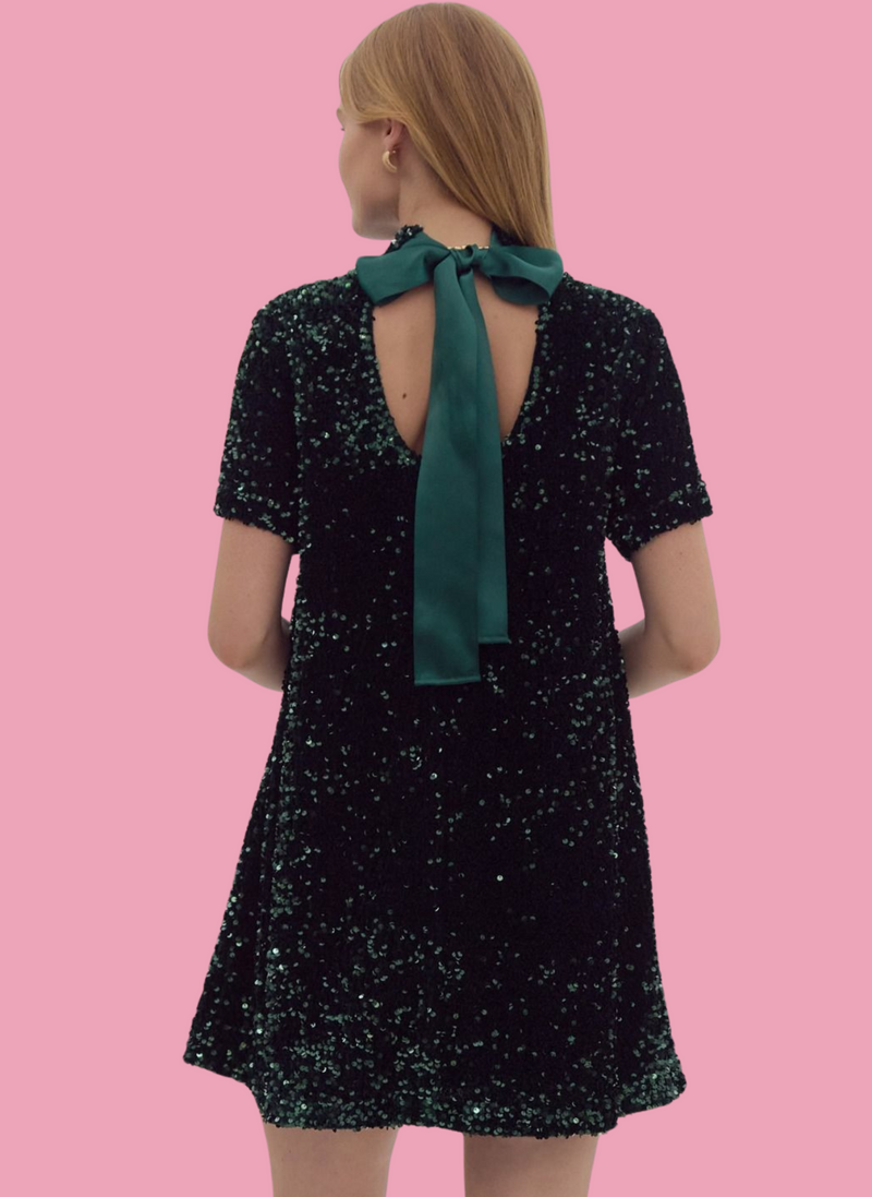 Shimmer sequin dress on sale