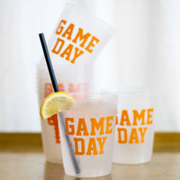 Game Day Party Cups-Frosted
