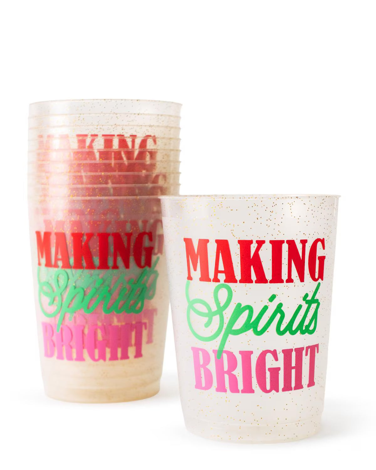 Making Spirits Bright Party Cup Set
