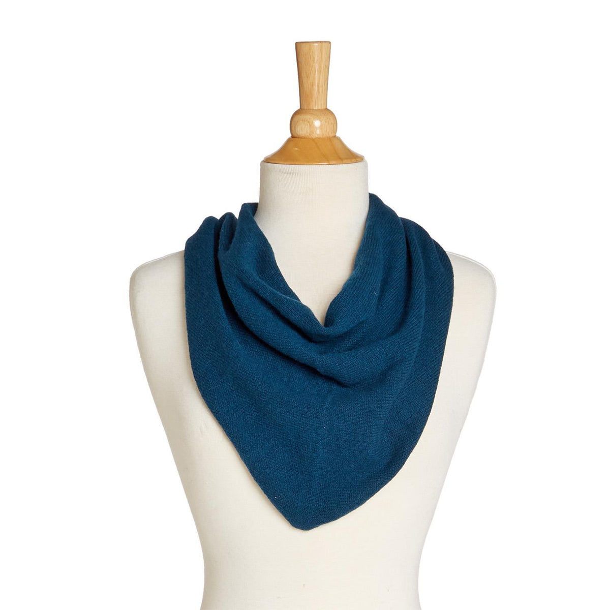 Tres Jolie Triangle Knit Scarf
