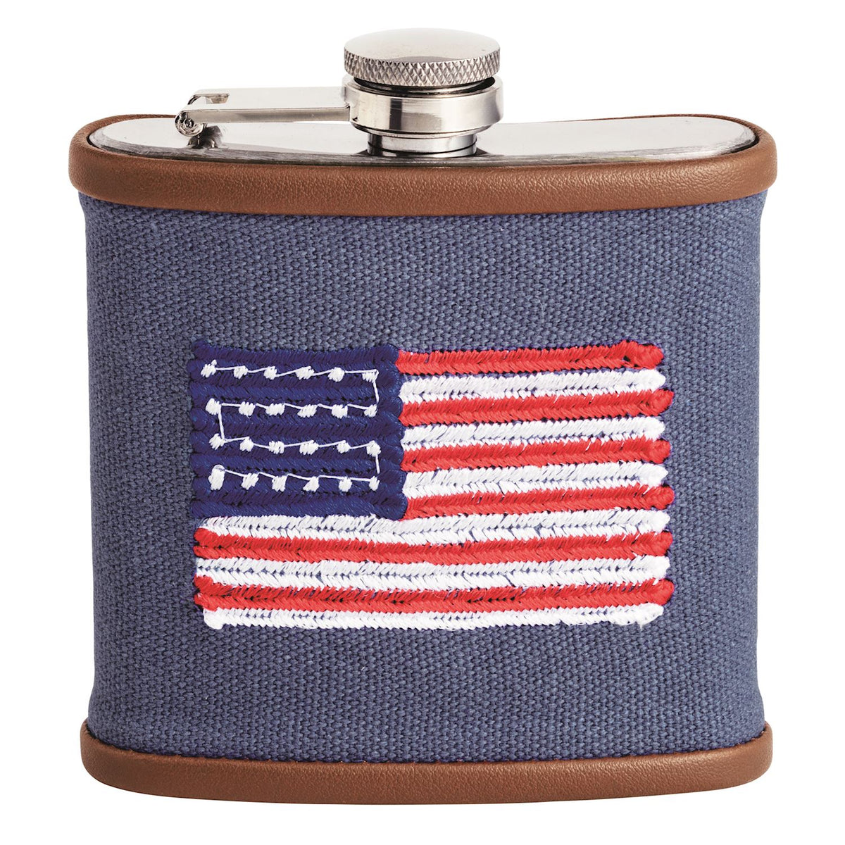 Embroidered Flask