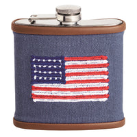 Embroidered Flask