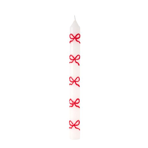 Bow + Heart Taper Candles