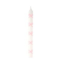 Bow + Heart Taper Candles