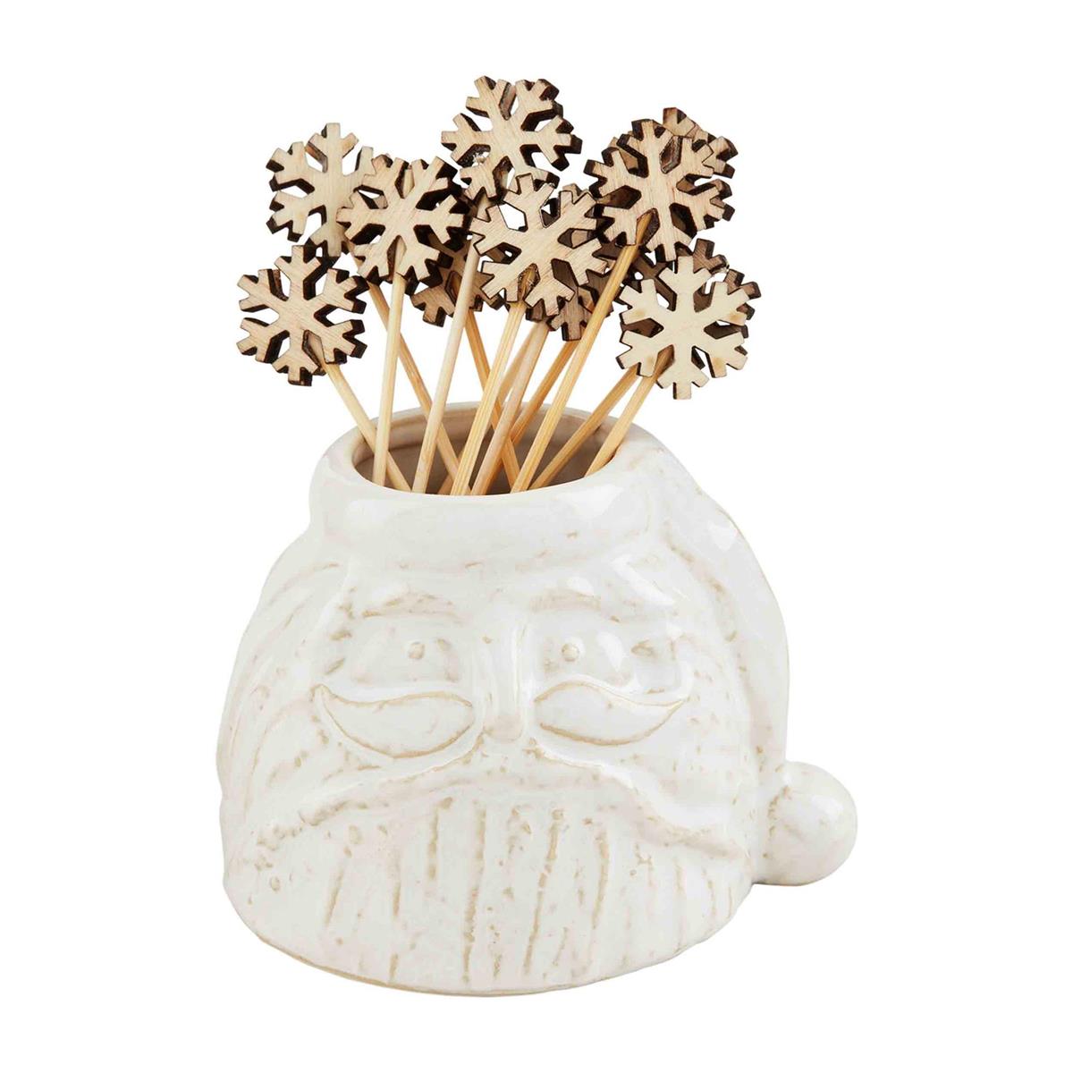 Santa Toothpick Holder