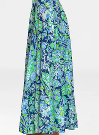 Vintage Vines Summer Maxi Skirt