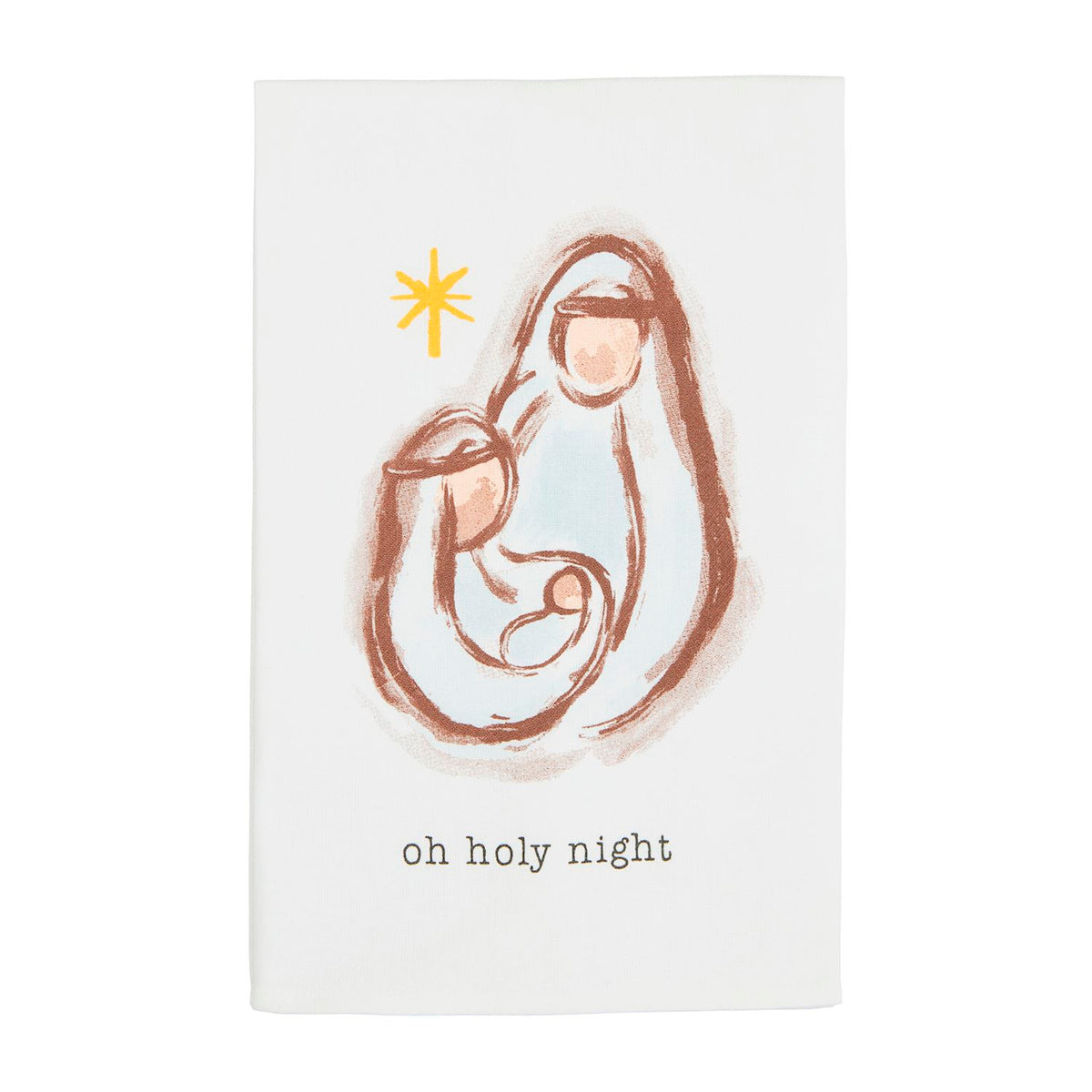 Oh Holy Night Cotton Dish Towel