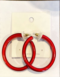 Metallic Coated Hoops