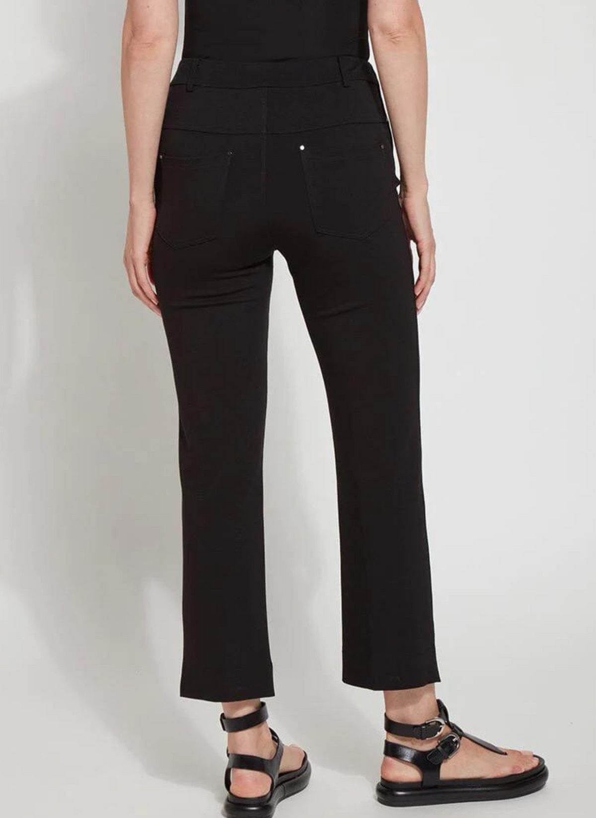 Ankle Baby Bootcut Ponte Pant