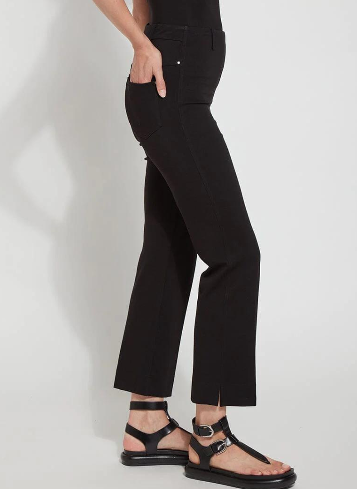 Ankle Baby Bootcut Ponte Pant – Just the Thing