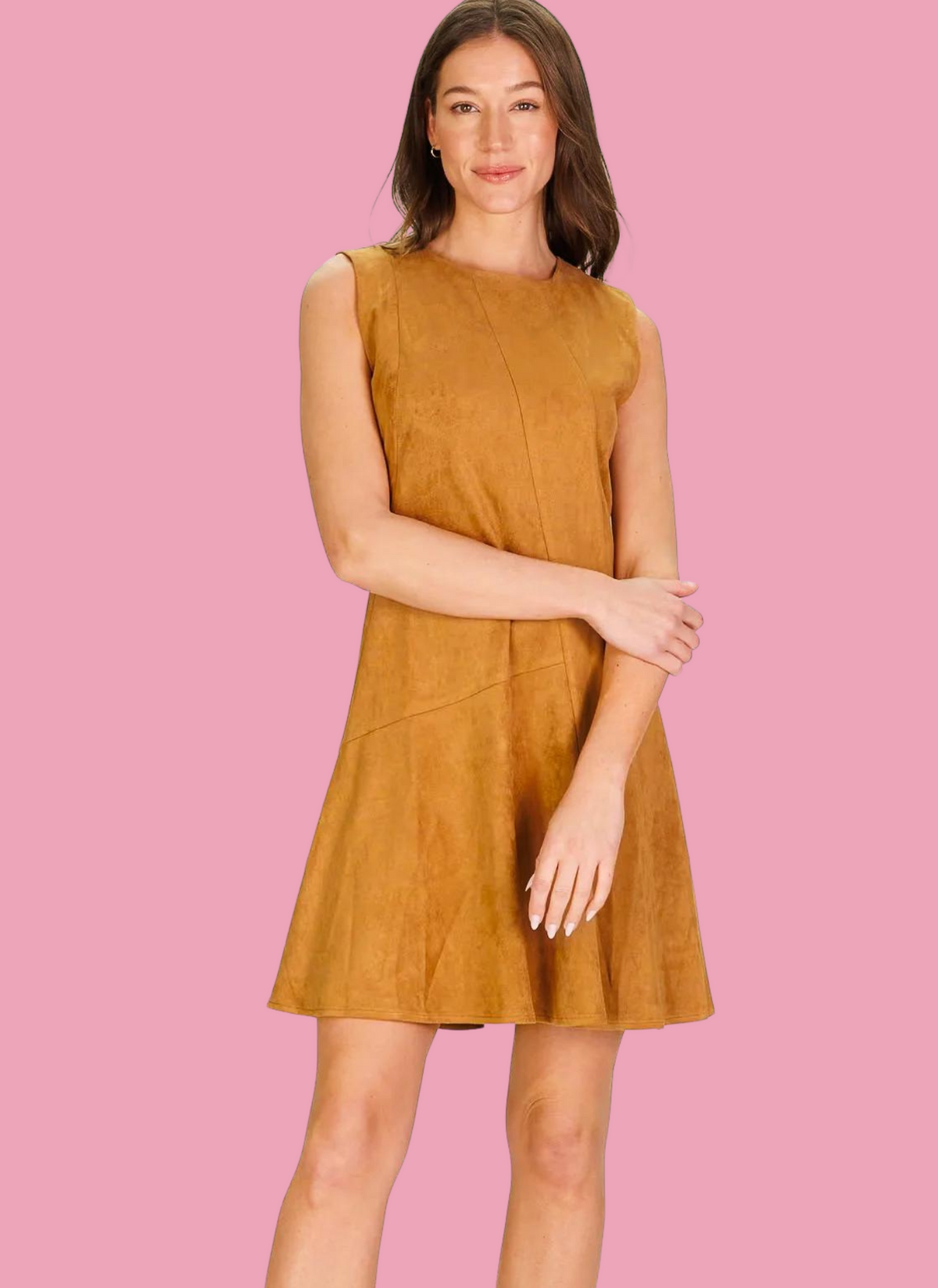 Arianna Suede Dress