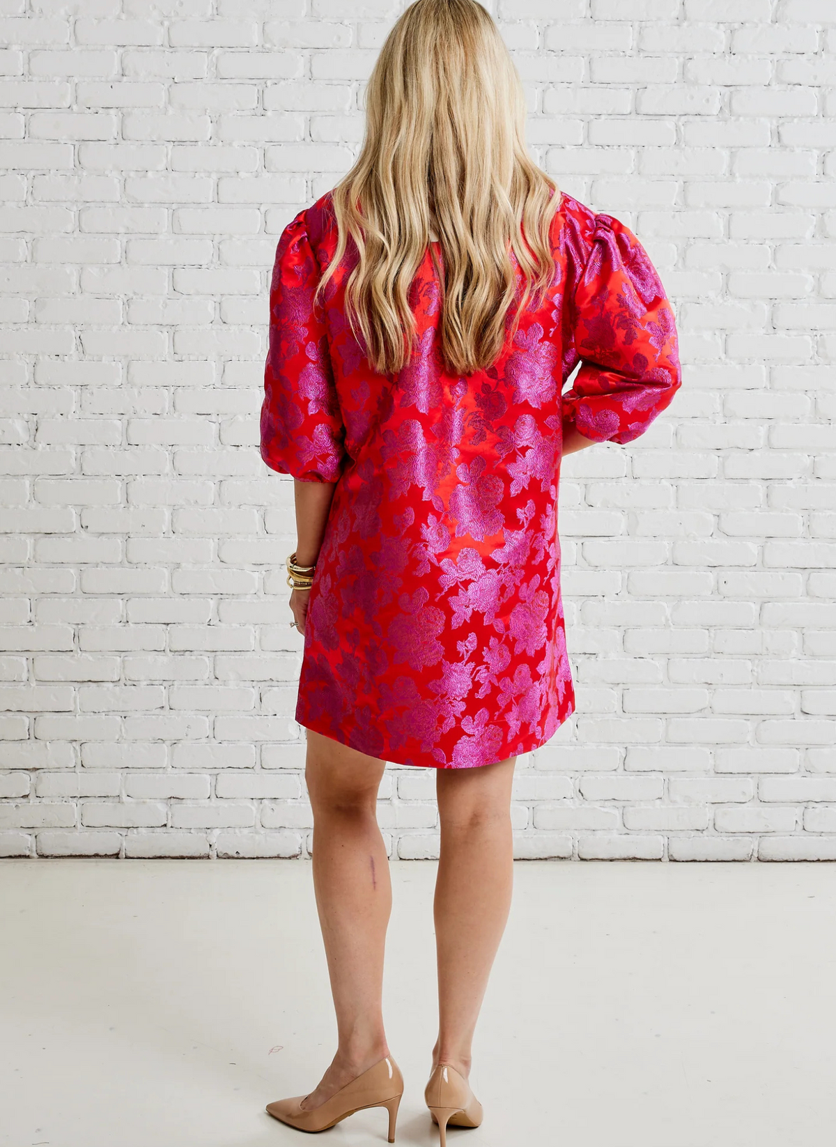 Asher Jacquard Dress