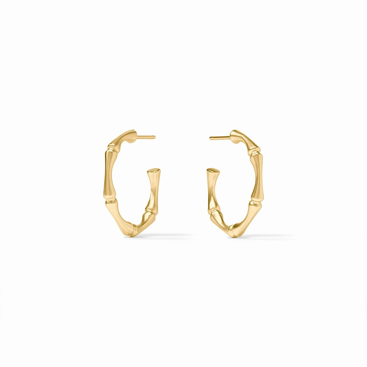 Bamboo Hoop Earrings