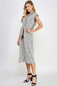Tweed Midi Dress