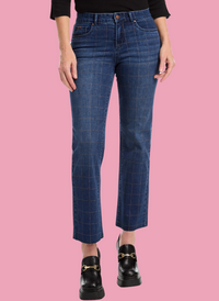 Christina Straight Ankle Denim