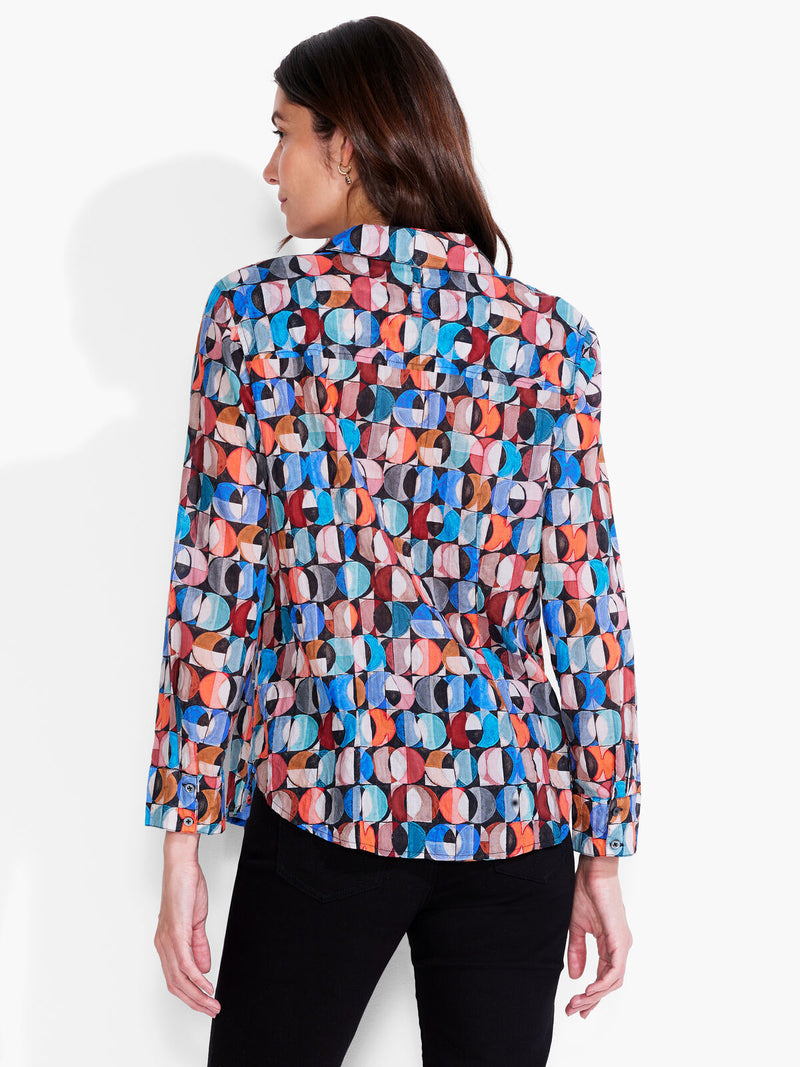 Crescent Crinkle Top