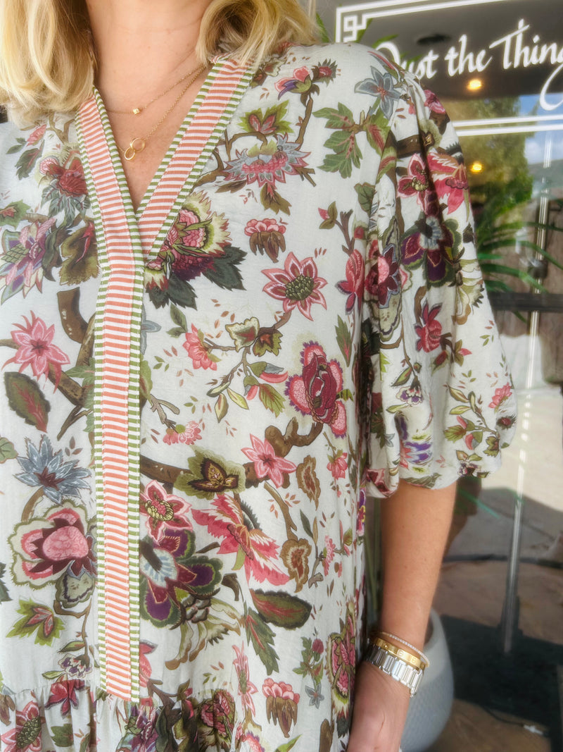 Papered Petals Dress