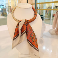 Beaded Collar Scarf Necklace