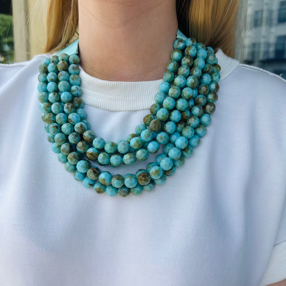 Lexi Multi Strand Magnetic Necklace