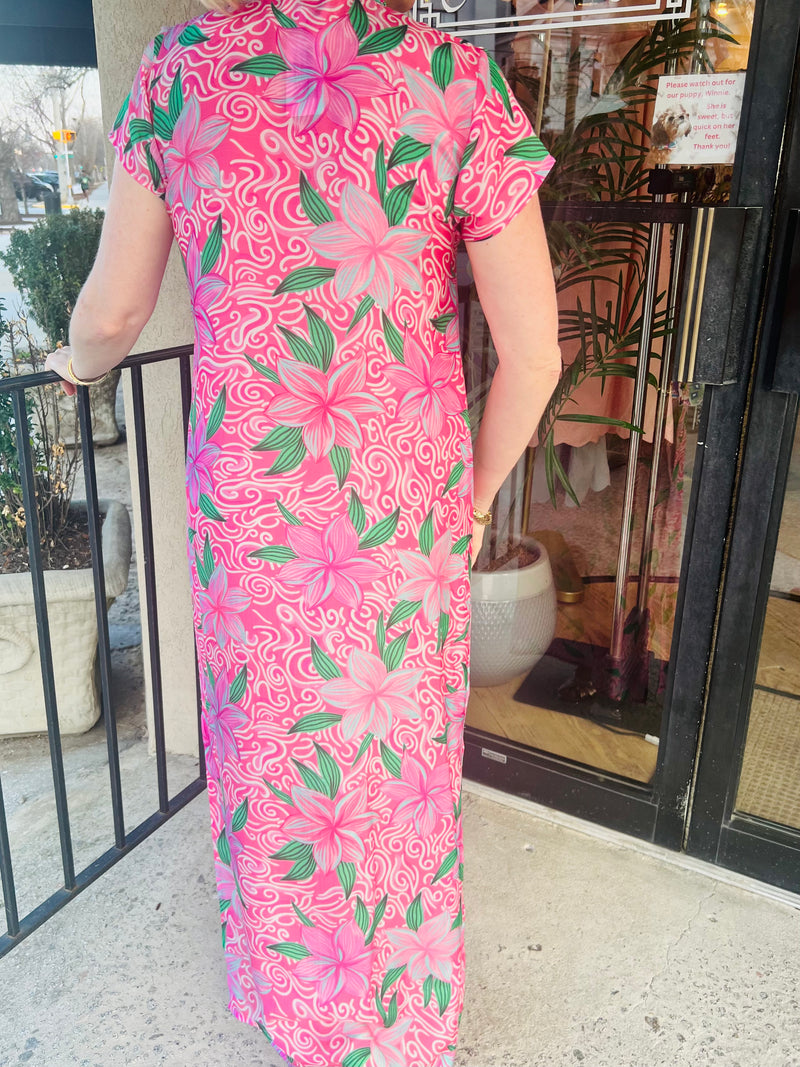 Lana Cap Sleeve Caftan