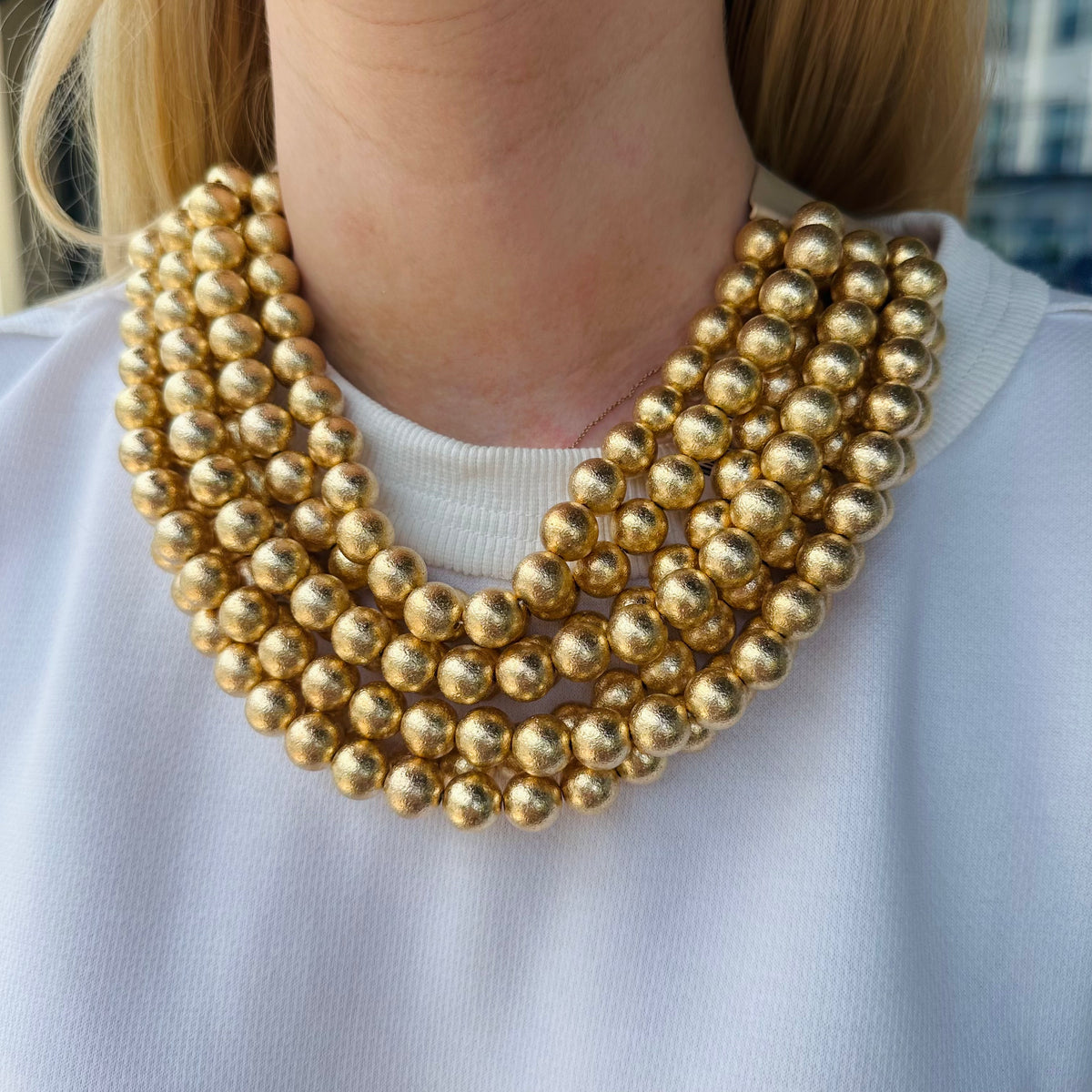 Vicki Gold Magnetic Necklace