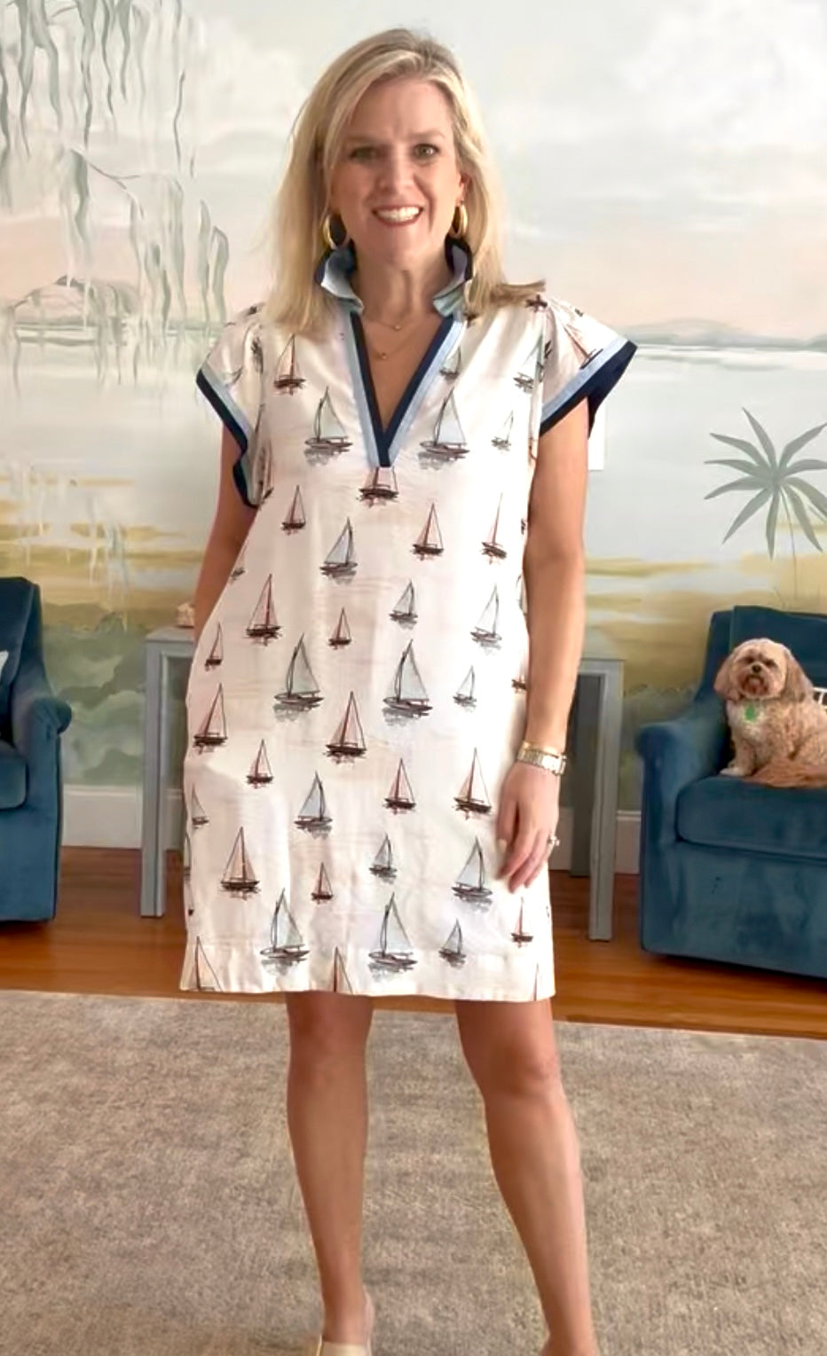 Anchors Aweigh Sundress