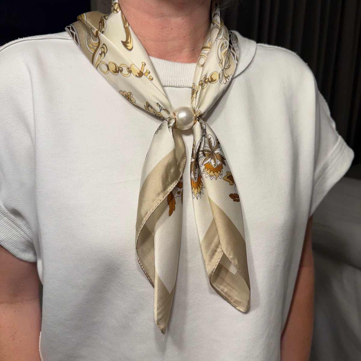 Ready to Wear Scarf w/ Ring