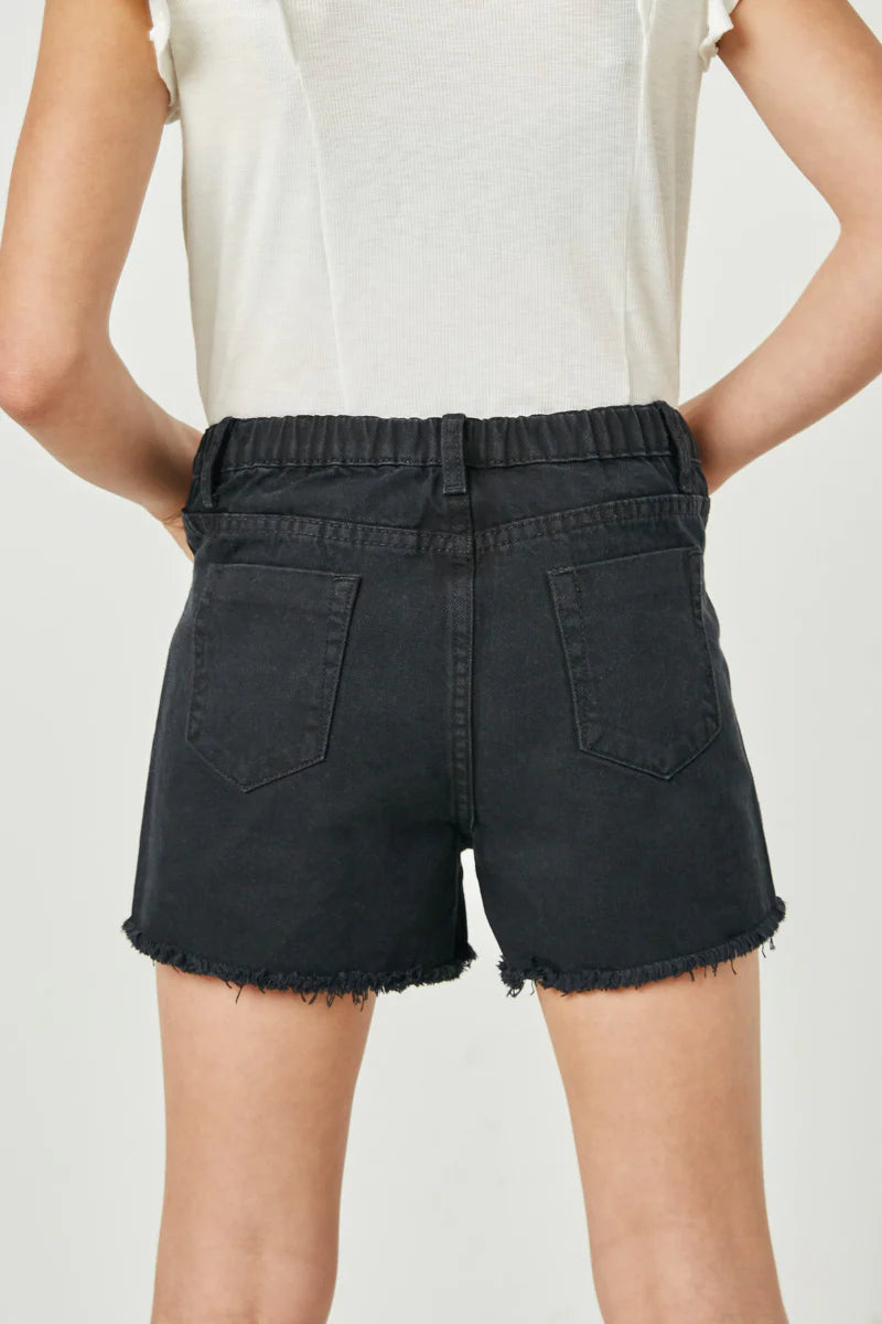 Tween Distressed Denim Shorts