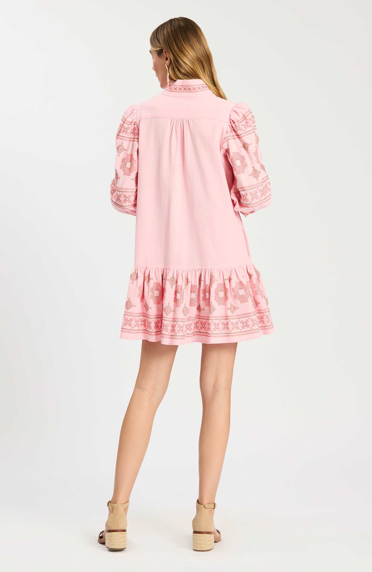 Christy Novelty Embroidered Dress