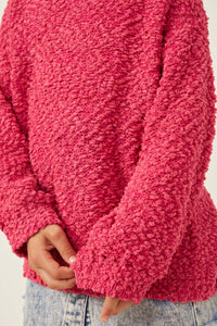 Tween Popcorn Knit Sweater