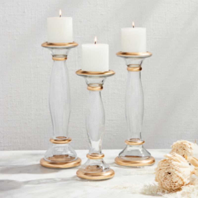 Gold Ring Candlestick