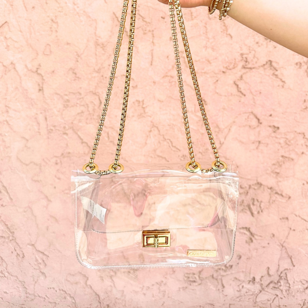 Clear Convertible Crossbody