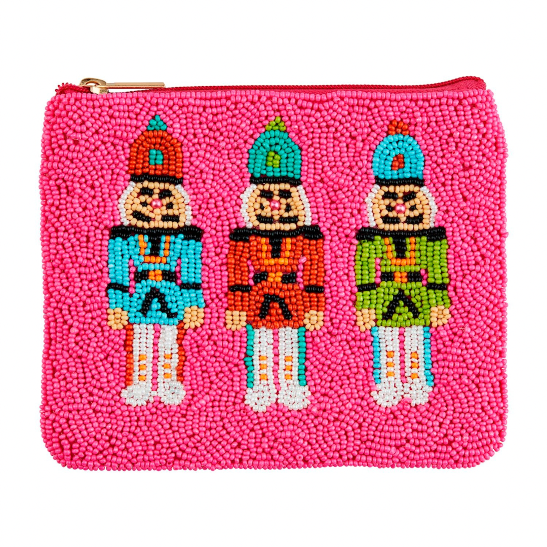 Holiday Beaded Pouch