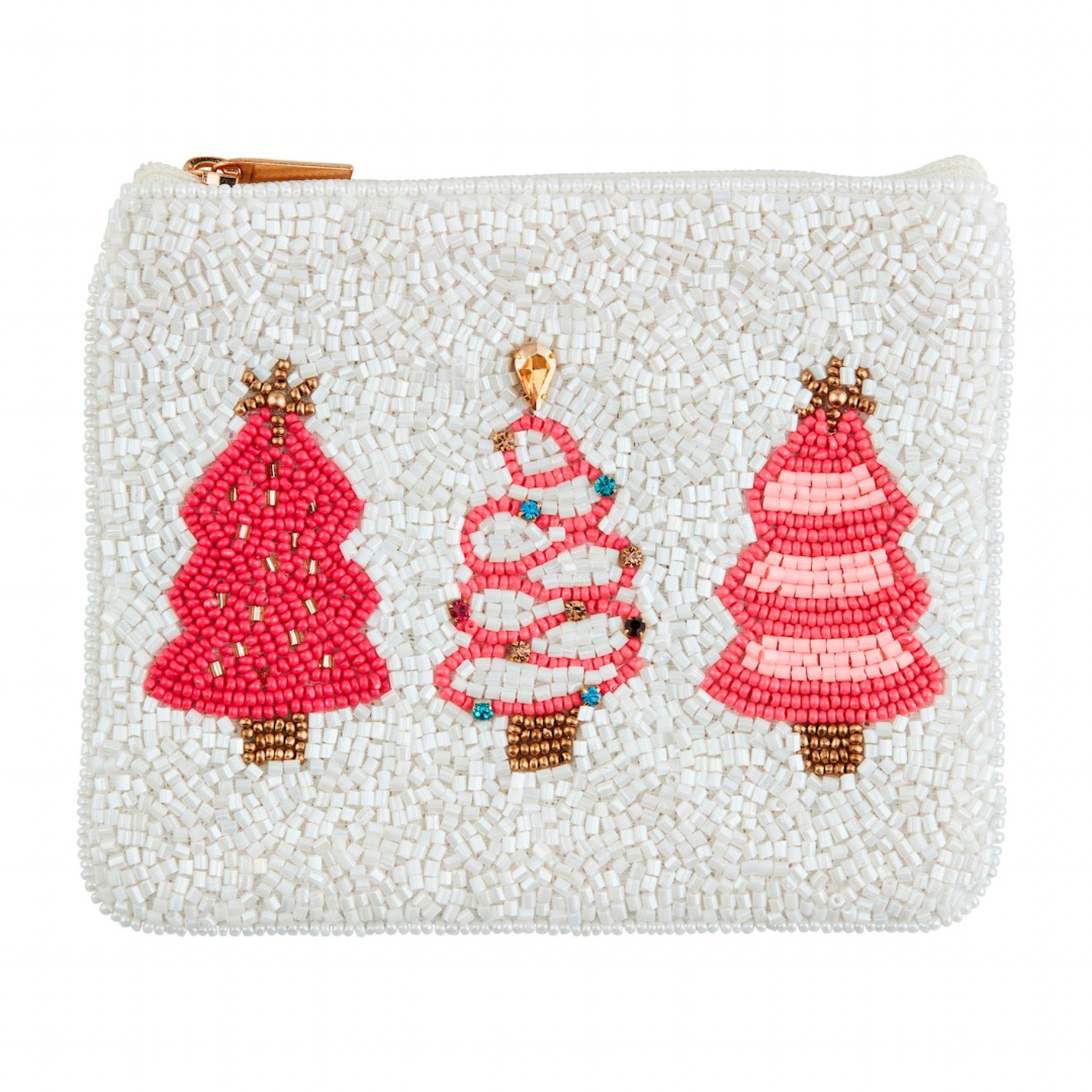 Holiday Beaded Pouch