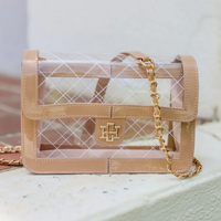 Quinn Quilted Clear Bag