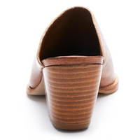 Cammy Pointed Toe Mule - Vintage Tan