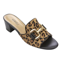 Oksana Heels - Leopard Calf