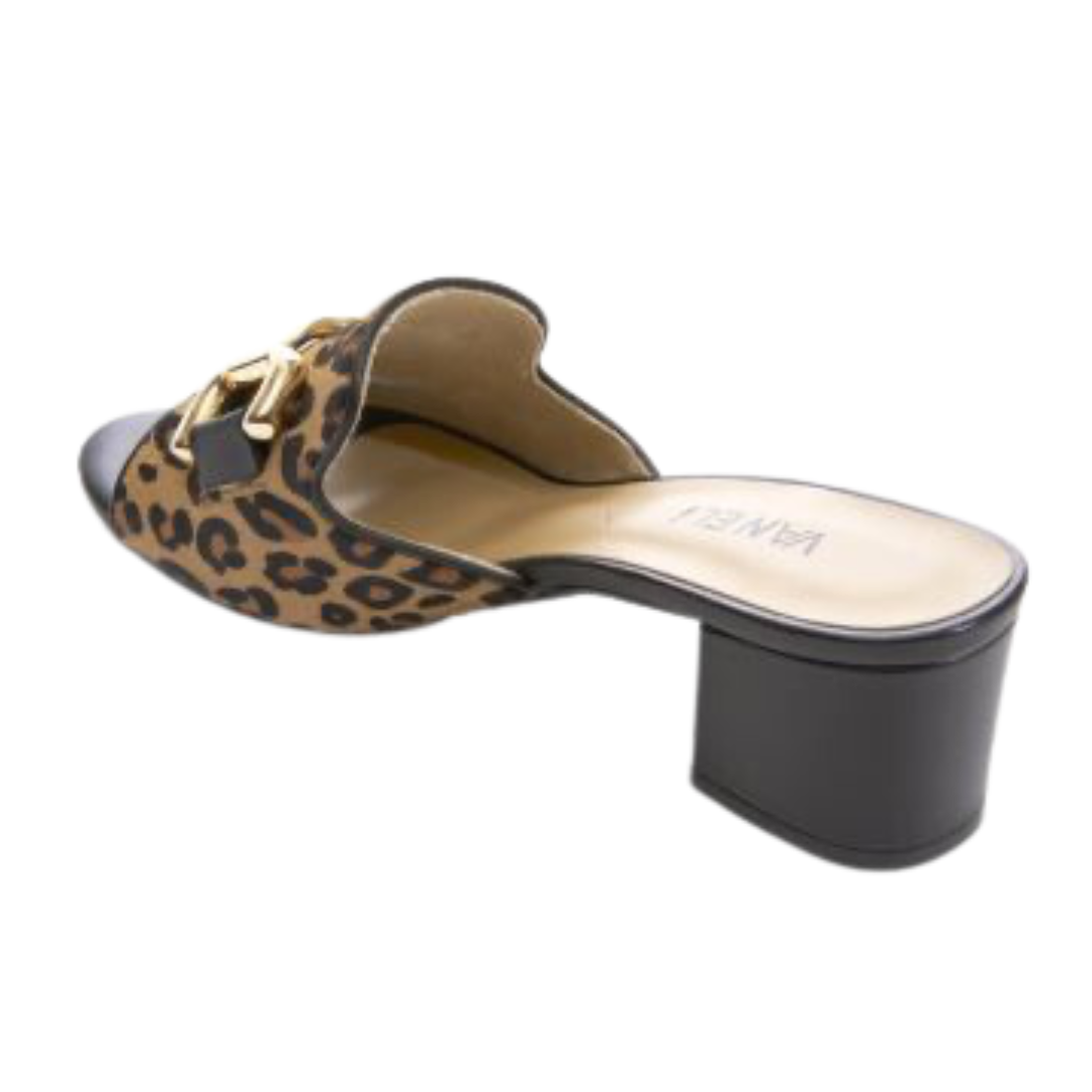 Oksana Heels - Leopard Calf