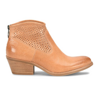 Aisley Perf Bootie - Apricot Tan