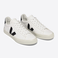 Veja Campo Leather Sneaker - White Black