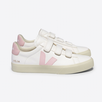 Veja Recife Leather Sneakers - White Petale