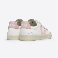 Veja Recife Leather Sneakers - White Petale