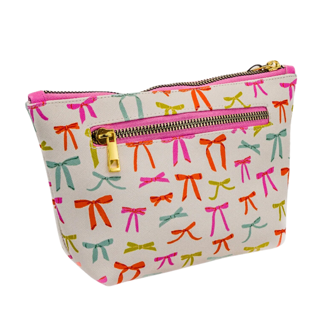 Put a Bow on It Clutch Cosmetic Pouch