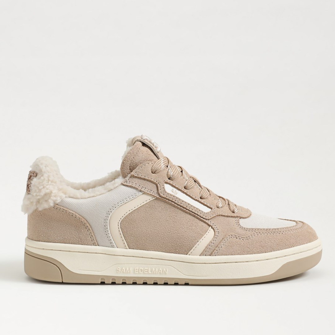 Harper Cozy Sneakers - Oat/Nature Mist Suede