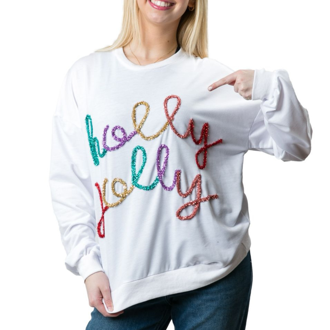 Holly Jolly Holiday Sweatshirt