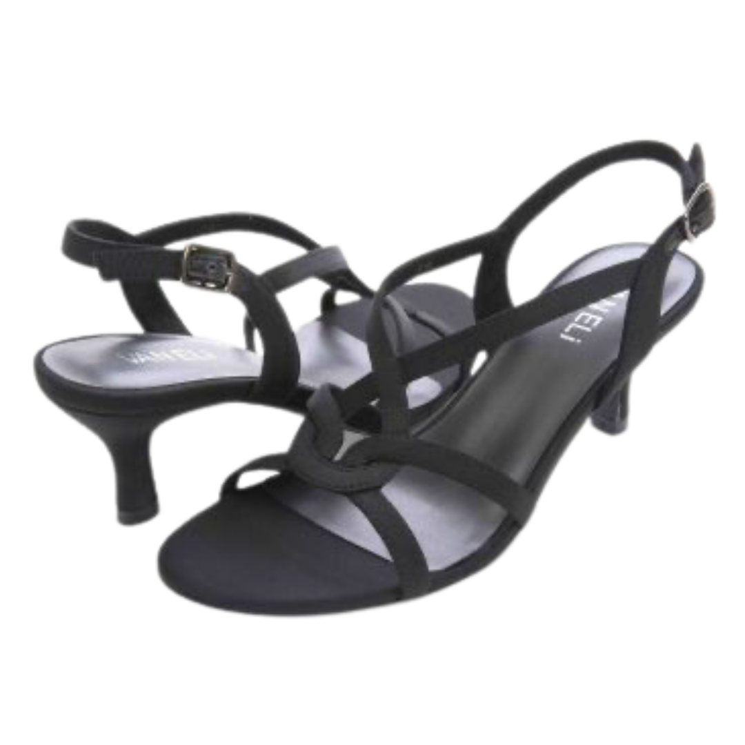 Monde Heeled Sandal - Black