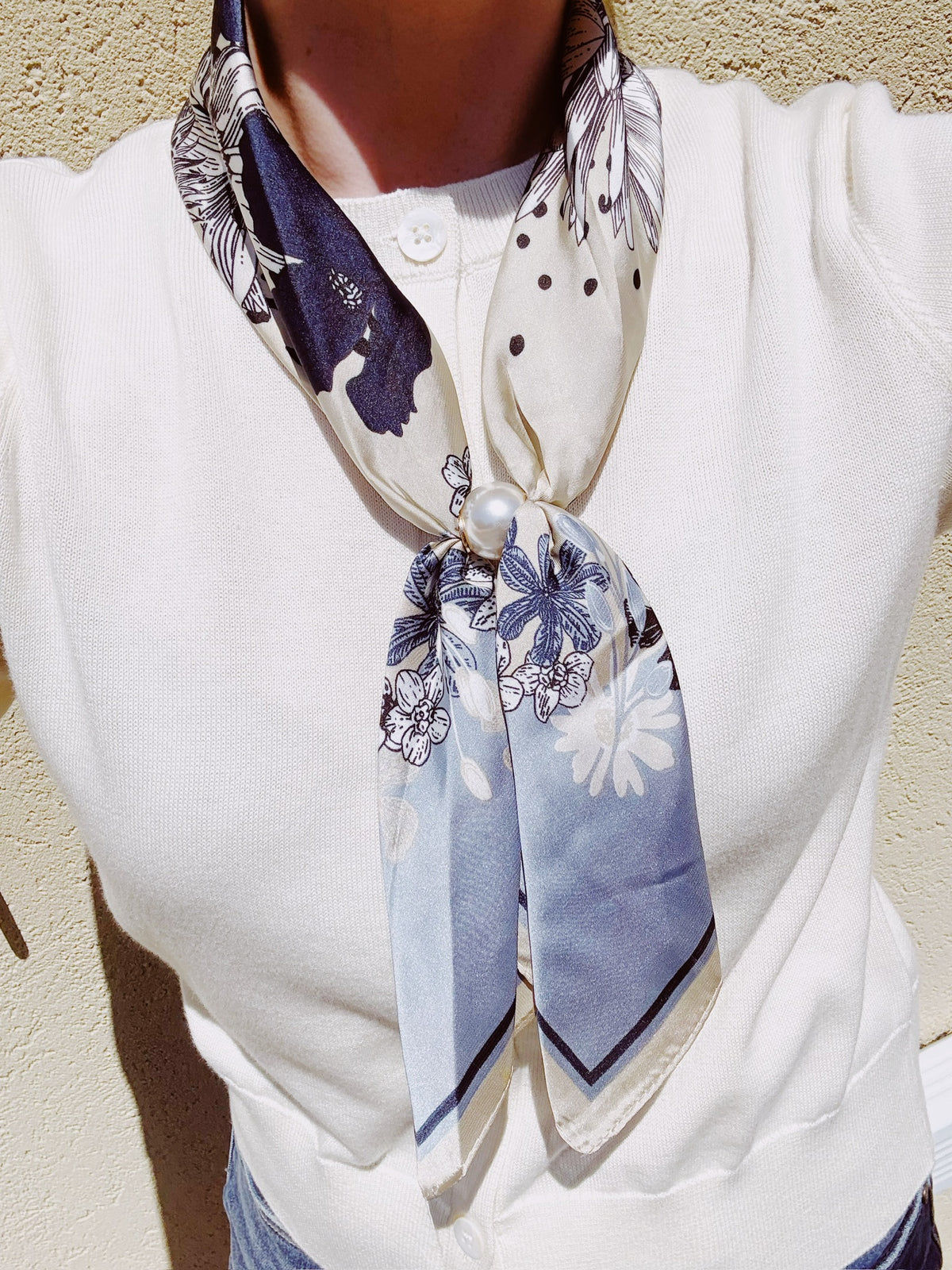 Ready to Wear Scarf w/ Ring