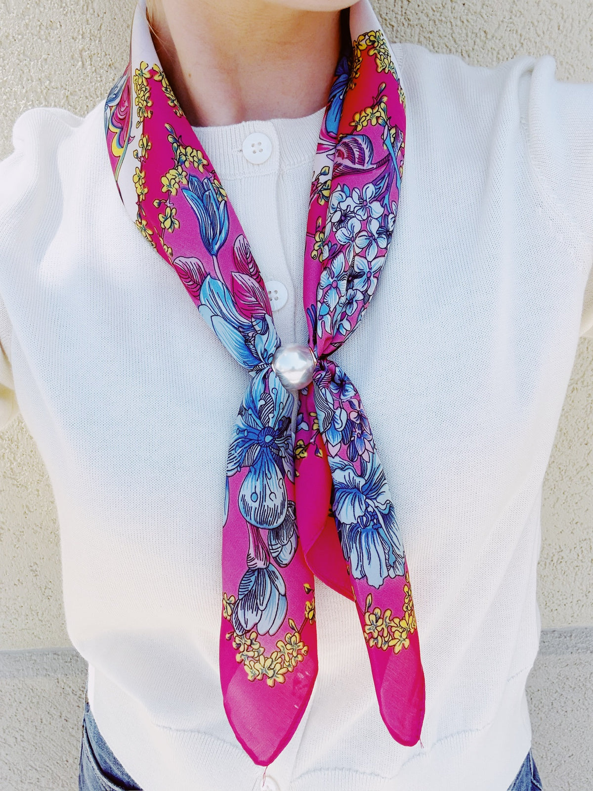 Ready to Wear Scarf w/ Ring